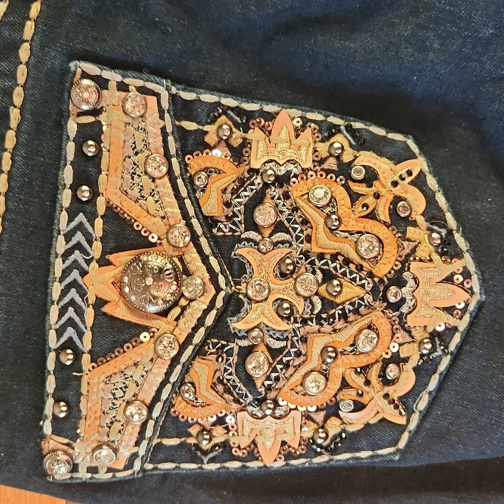 EUC! SEXY COUTURE bootcut jeans - Picture 2 of 10